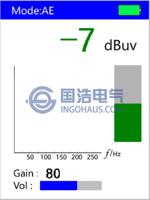 超聲波檢測模式