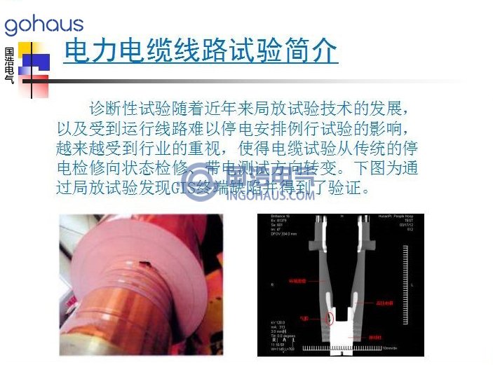 電力電纜線路實驗簡介