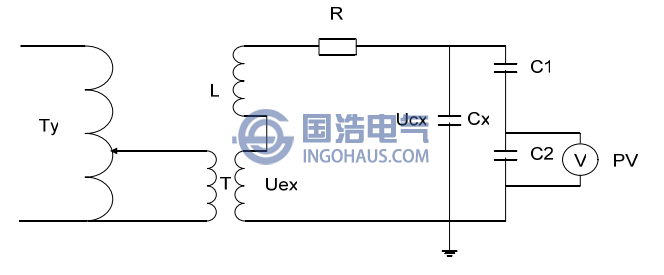 串聯諧振裝置原理接線圖