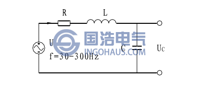 變頻串聯諧振回路等值電路圖