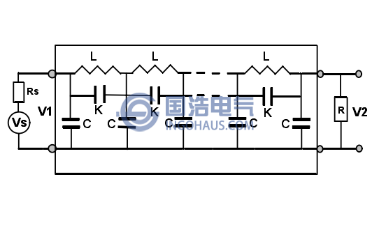 變壓器繞組等效電路圖