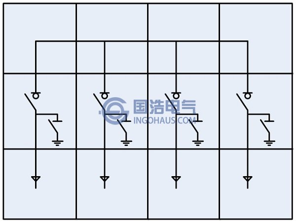 開關柜結構簡圖