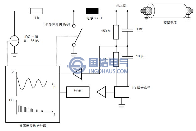 振蕩波檢測技術電路原理圖